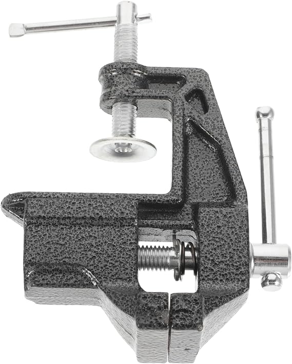 360 Degree Swivel Bench Vise for Wood Parts and Jewelry Components