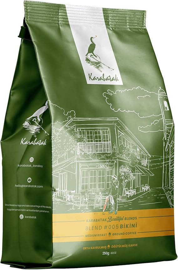 Cormorant Beautiful Blends Bikini Ground, Filter Coffee 250 g