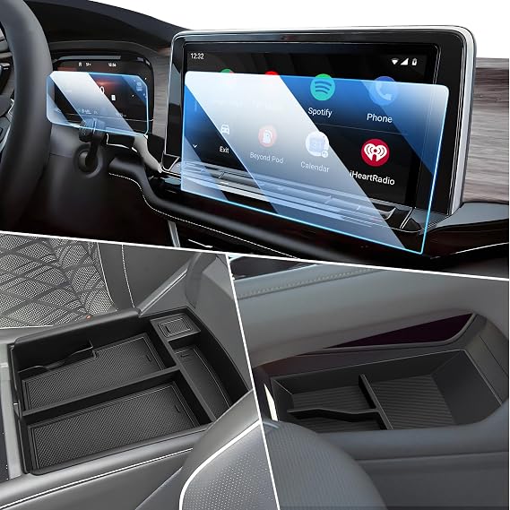 Atlas Accessories- 2pc Screen Protector and 2pc Center Console Organizer