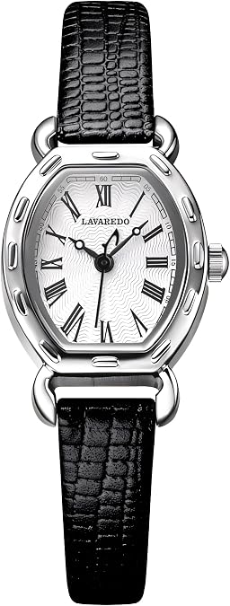 BEN NEVIS Watch, Womens Watch Elegant Lychee Leather Strap, Fashion Creative Square Wrist Watch, Analog Watch Birthday/Wedding Gifts for Women/Girls