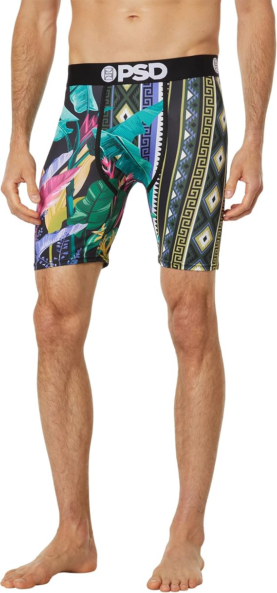 PSD Men's Grand Tropics Boxer Briefs, Multi, XXL