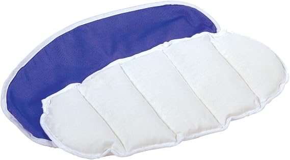 Thermi Paq Reusable Heat Pad for Back Pain - Moist Heat Lower Back Pain Relief Wrap, Shoulder Pain, Neck Pain, Ankle, Knee and Hip Pain Relief,Blue,1 Count (Pack of 1)