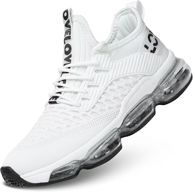 Mens Trainers Air Cushion Running Fashion Shoes Casual Breathable Walking Tennis Gym Athletic Sports Sneakers Zapatos