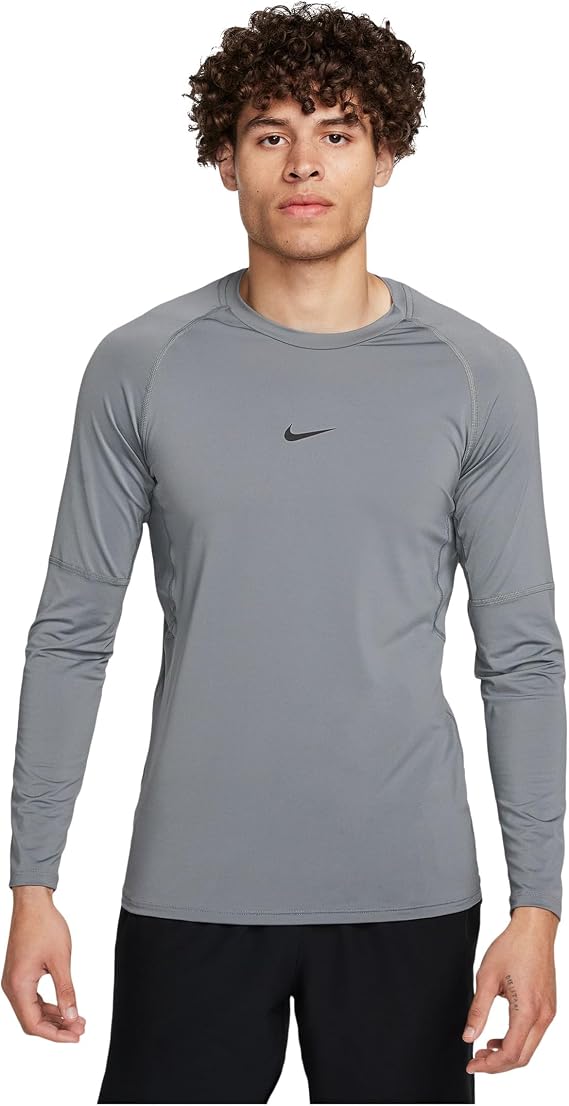 Nike Mens Pro Dri-fit Slim Long-Sleeve Fitness Top