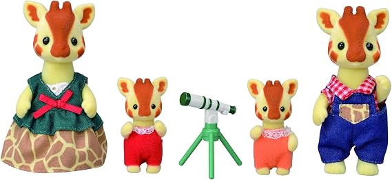 Calico Critters - Highbranch Giraffe Family - Collectible Toys