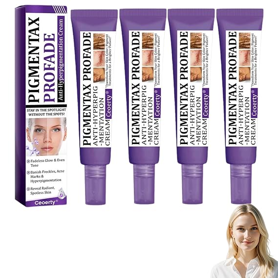 PigmentaX ProFade Cream Hyperpigmentation Treatment for Even Skin Tone (4PCS)