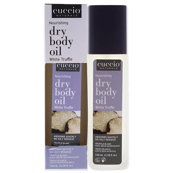 C U C C I O Nourishing Dry Body Oil - White Truffle Naturale for Unisex - 3.38 oz Oil