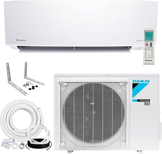 Daikin 18,000 BTU 18 SEER2 Entra R32 Series Heat Pump Mini Split A/C