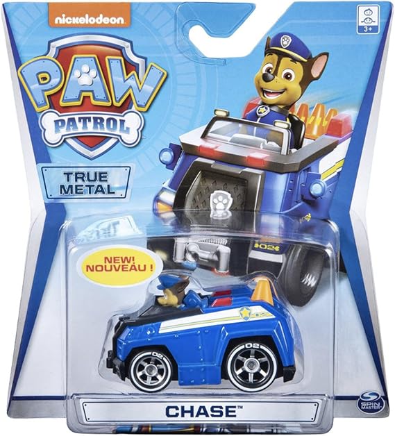 Paw Patrol True Metal 1:55 Die Cast Vehicle - Chase (6054830)