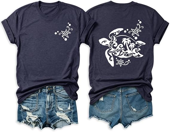 Anbech Cute T Shirts for Women Graphic Tees Short Sleeve Summer Tops