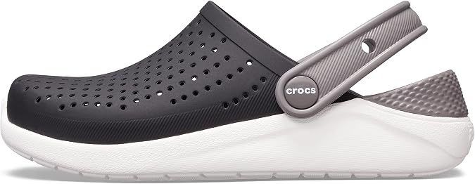 Crocs Unisex-Child LiteRide Clog, Black, 5 Big Kid