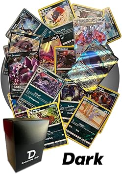 Dark Type TCG Random Assortment Bundle ||  Ultra Rare + 30 Random Cards + Dan123yal Deck Box