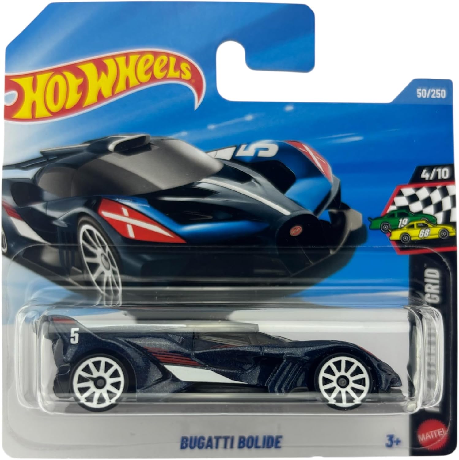 Hot Wheels - Bugatti Bolide - Dark Blue (1/64) JJJ20