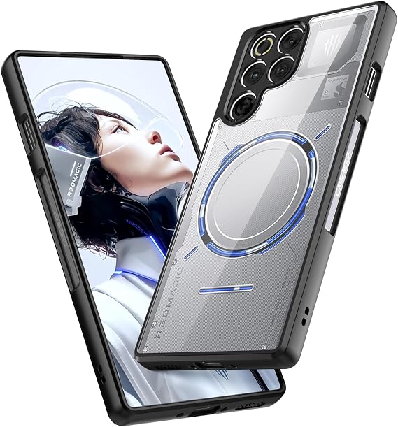 Foluu Clear Case for ZTE Nubia Red Magic 11 Pro Case/11 Pro+/11S Pro/11S Pro+, [Not Yellowing] [Military Drop Protection] Shockproof Protective Slim Thin Cover for Red Magic 11 Pro 2025