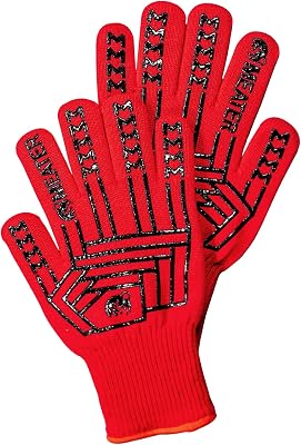 MEATER Cooking Gloves: for Grill, Smoker, Oven, and Baking | Non-Slip, High-Temperature Protection, Extra Long Cuffs | Great Gift
