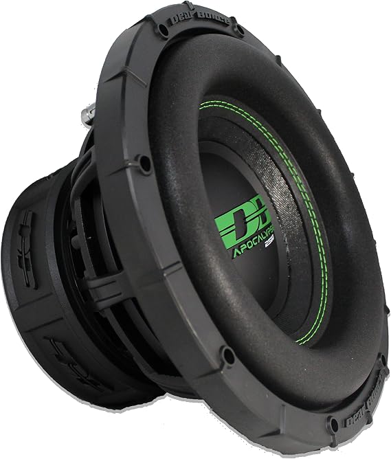 Deaf Bonce Car Audio 10" Apocalypse Bass Subwoofer Dual 1 Ohm 1600W SA2510-D1