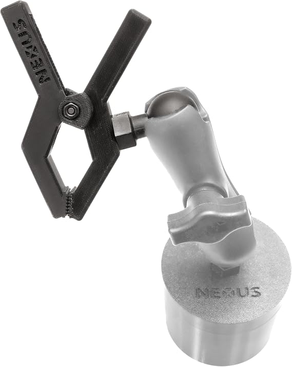 NEXUS Chip Clip - Vehicle Bag Clip with 1 inch Ball Mount