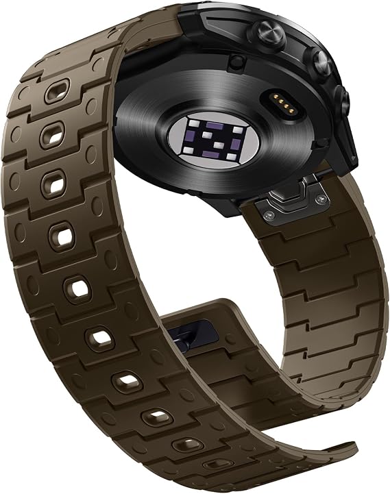 Bandletic Silicone 22mm Quick Fit Compatible with Garmin Fenix 8 Band