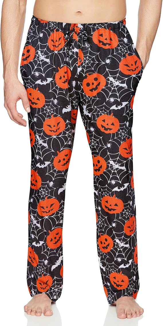 Vogseek Mens Pajama Pants Soft Sleep Lounge Pants Loose Bottoms with Pocket