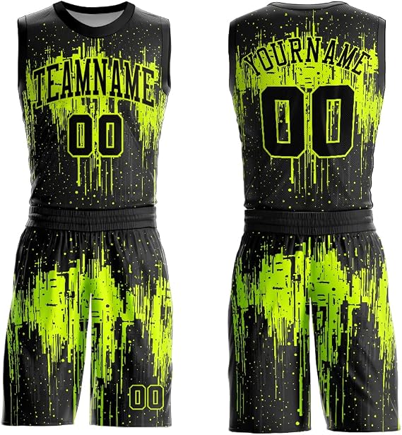 Custom Basketball Jersey Sets for Youth Boys Men Women Personalized Sports Team Uniforms Suits Print Logo Number Name