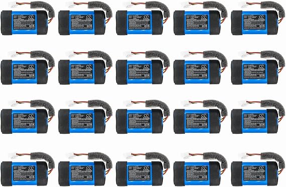 (20 Pack) XSP Battery for JBL Flip 5 JBLFLIP5WHTAM Link Portable PN ID1060-B 1INR19/66-2 5200mAh