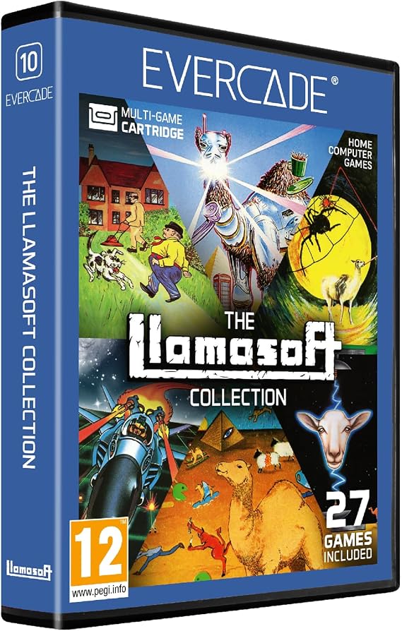 Blaze Evercade The Llamasoftコレクション。