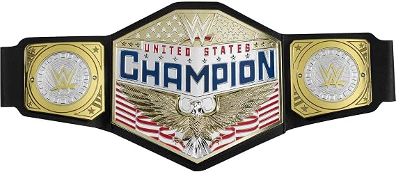 WWE Championship Title Featuring Authentic Styling, Metallic Medallions, Leather-like Belt & Adjustable Feature that Fits Waists of Kids 8 and Up