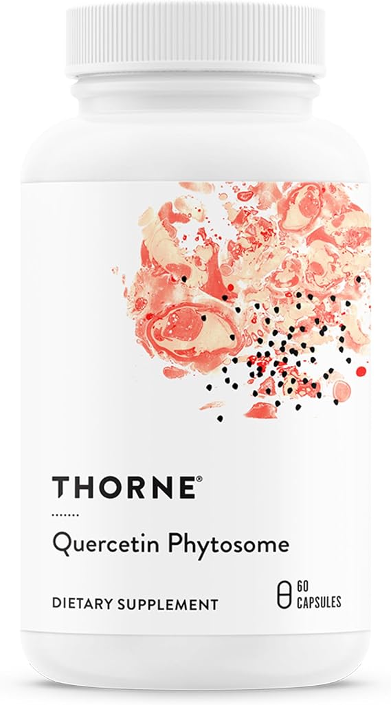 THORNE Quercetin Phytosome, Highly Bioavailable Quercetin, 60 Capsules | Supports Seasonal Immune Function, Respiratory Tract Health & Healthy Aging, Antioxidant Support*, NSF Contents Certified