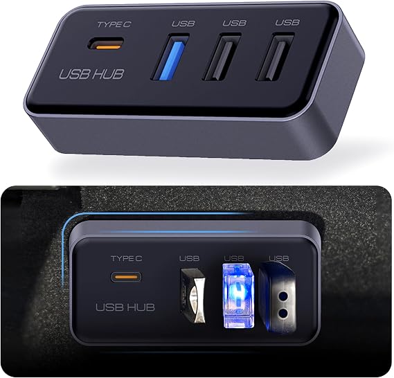 USB Hub for Tesla Model Y Juniper Model 3 Highland Model Y L