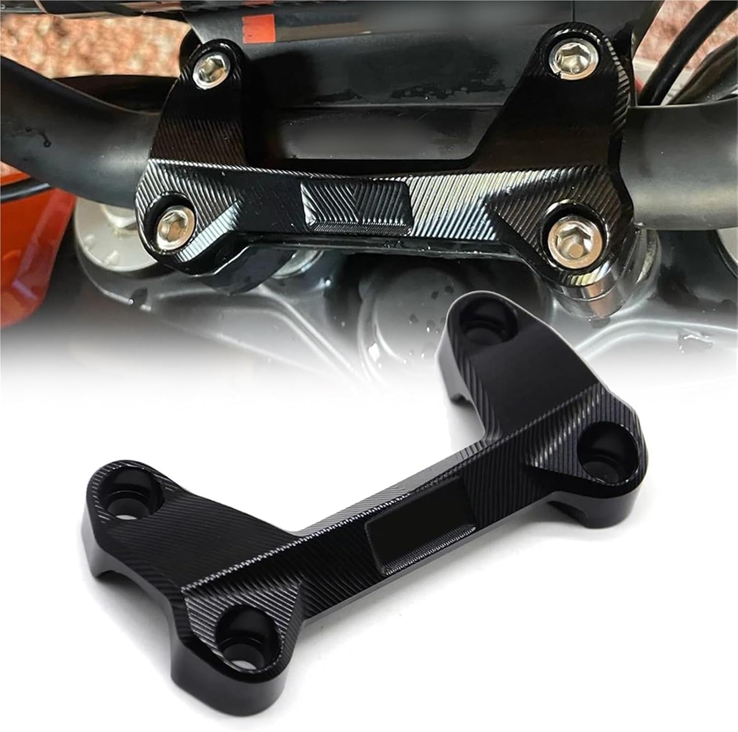 For BAJAJ DOMINAR 250400 Dominar 400 250 2017-2020 2021 2022 2023 2024 Motorcycle Accessories Handlebar Risers Top Cover Clamp