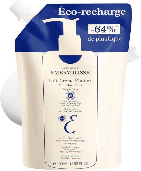Embryolisse Lait Creme Fluide Eco Refill, 400 ml