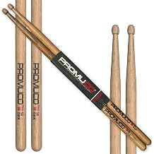 Oak Drumsticks 5A - Durable Rock & Pop Sticks - Wood Tip - Since 1964