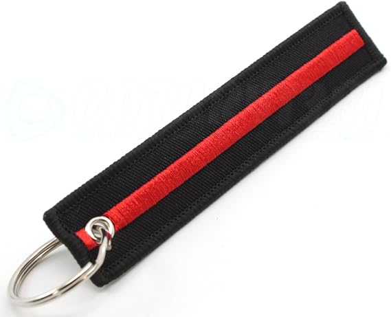 Rotary13B1 Thin Red Line - Key Chain