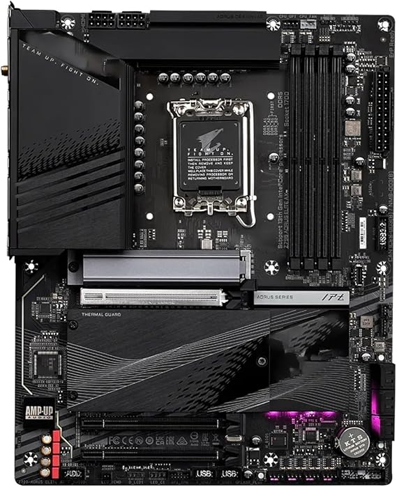 Gaming Motherboard Fit For GIGABYTE Z790 AORUS ELITE AX Motherboard LGA 1700 Intel DDR5 Quad M.2 WiFi 6E Support Core I9-14900KF I9-12900 I7-13700T