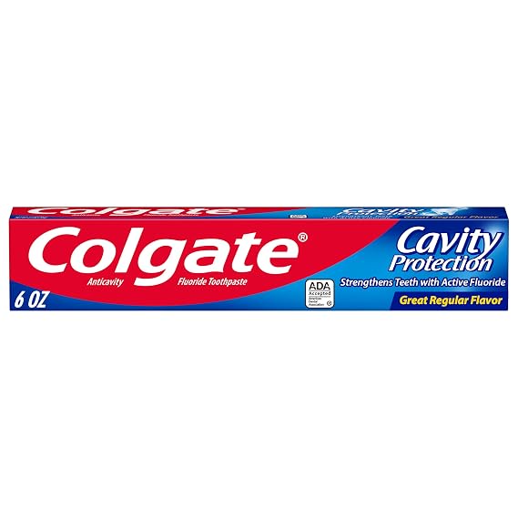 Colgate Cavity Protection Fluoride Toothpaste, Mint, 6 oz