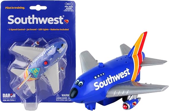 Southwest Pullback W/ Light & Sound Heart Livery