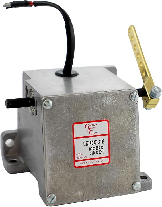 ADC225S |100% GAC Original ! (12 Volt) | Universal Electric Actuator | Designed to control engine speed with fast and precise response to transient load changes | Reliable and Easy to Operate
