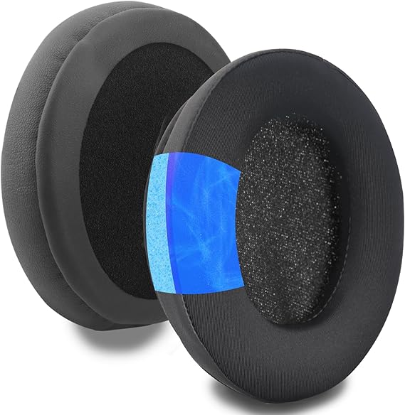 Hyper X Cloud Alpha Cooling Gel Earpads for Hyper X Cloud 2 Ear Cushions for Hyper X Stinger, Cloud Flight, Cloud II, Cloud Alpha Wireles, Cloud Core, Mix, Pro Headsets Earmuffs Earpads Cooling Gel