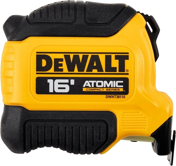 DEWALT Atomic Compact Series 16 ft. Tape Measure (DWHT38116S)