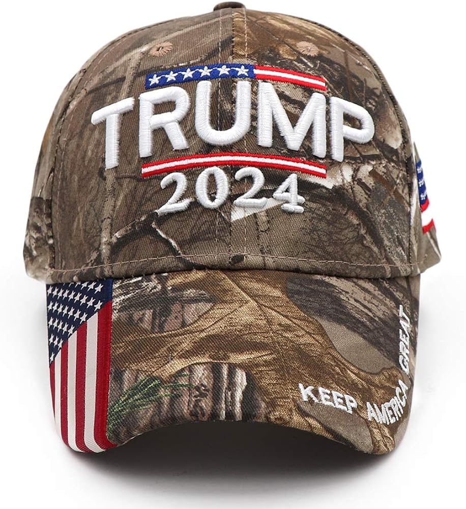 MAGA Hat Trump Hat Trump Merchandise Trump 2025 Hat Donald Trump Slogan with USA Flag Adjustable Baseball Cap