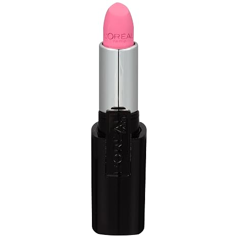 L'Oreal Paris Infallible Le Rouge Lipstick, Perennial Pink, 0.09 oz.