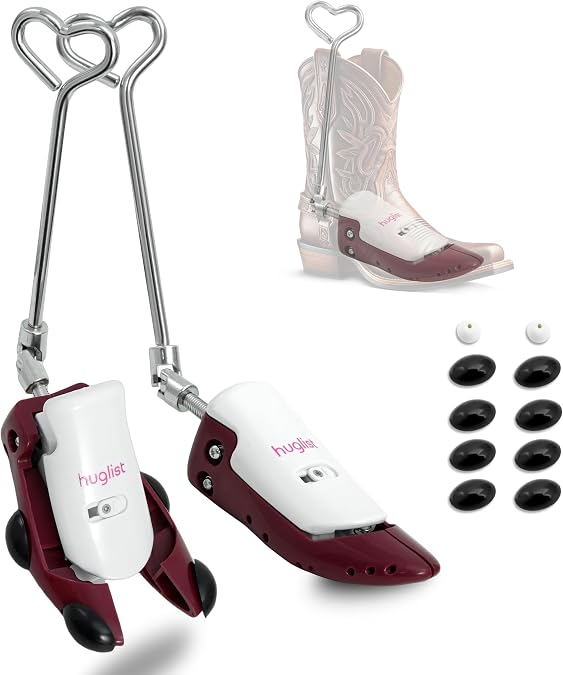 Shoe Stretcher - Adjustable Width & Height Boot Stretcher, Boot Expander, High Instep & Toe Box Stretcher