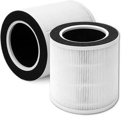 VK-6067B Replacement Filter, Compatible with Vremi Air Purifier and HOKEKI VK-6067B Air Purifier, Compare to Vremi Replacement Filters, 4-in-1 H13 Grade True HEPA Filter, 2 Pack