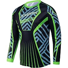 Men's Cycling Jersey Long Sleeves Mountain Bike Jersey Downhill Off-Road,MTB Jersey Racing Ride Mountain Bike Motocross Shirt
