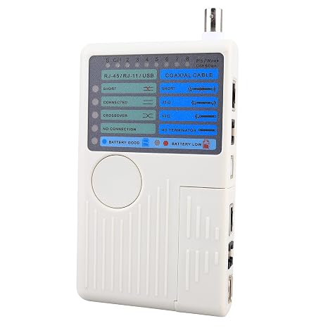 Multifunctiona Network Cable Tester 4in1 Remote USB BNC Rj11 Rj45 LAN Phone Cable Testing UTP STP Wire Tester Meter Tracker Tool 2pcs