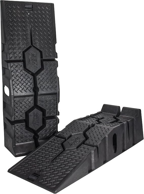 RhinoGear 11912ABMI RhinoRamps Pro Vehicle Ramp - Pair (16,000lb. GVW Capacity)