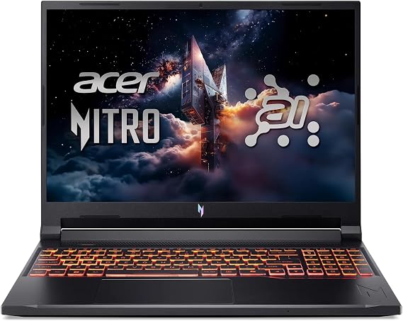 Acer Nitro V 16 Gaming Laptop 2025 16 WUXGA 1920x1200 Display IPS 180 hz AMD Ryzen 7 260 GeForce RTX 5050 8GB GDDR7 16GB DDR5 512GB SSD Backlit KB Wi-Fi 6E Bluetooth 5.3 Windows 11 Home Shale Black