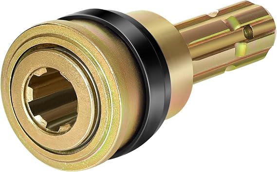 New Upgraded Heavy Duty PTO Extender Adapter for Tractor PTO Shaft Extension 1-3/8" 6 Spline Female,1-3/8"6 Spline Male,Quick Connect Adapter,75HP