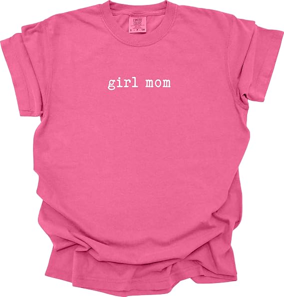 Comfort Colors Girl Mom Shirt, Cool Moms Club T-Shirt, New Mom Shirts