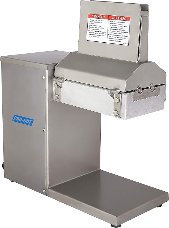 PRO-CUT KT-8 Meat Tenderizer, 3/4 hp Motor, Stainless Steel Construction, Fajita Cutter (Optional)